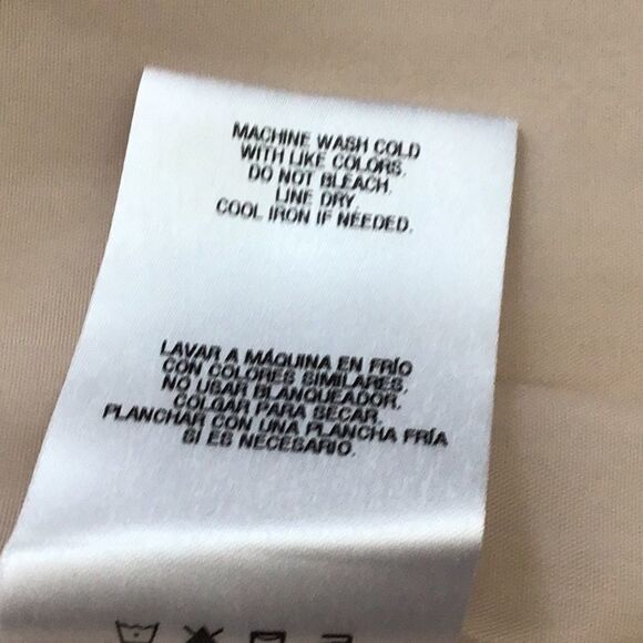 Metaphor Retro Remix Blue &Cream Color Block Coat - Picture 8 of 9